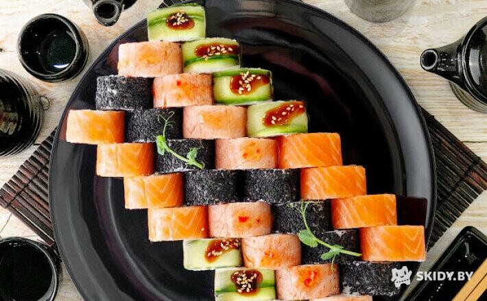 Скидка 15% на суши и роллы в Sushi House