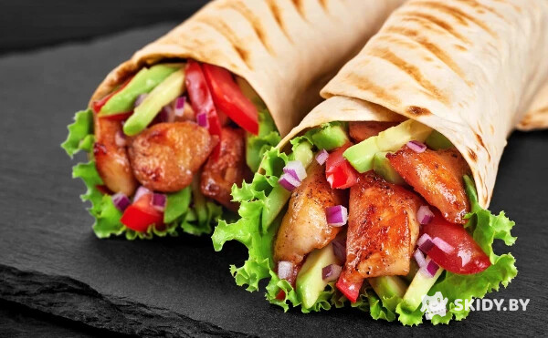 Одноразовая скидка 15% на шаурму, закуски, напитки через приложение Papa Doner - галерея 1