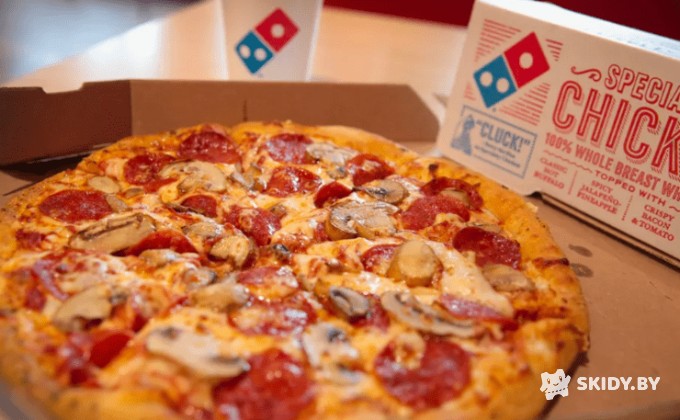 -35% на 1 пиццу любого размера по промокоду в сети пиццерий DOMINOS - галерея 5