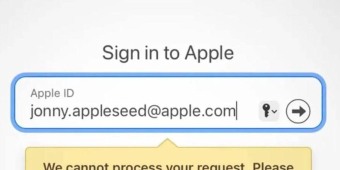 У пользователей массово вылетают аккаунты Apple ID